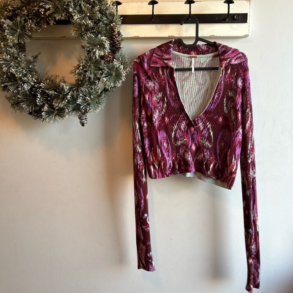 Free People - Cropped Long Sleeve